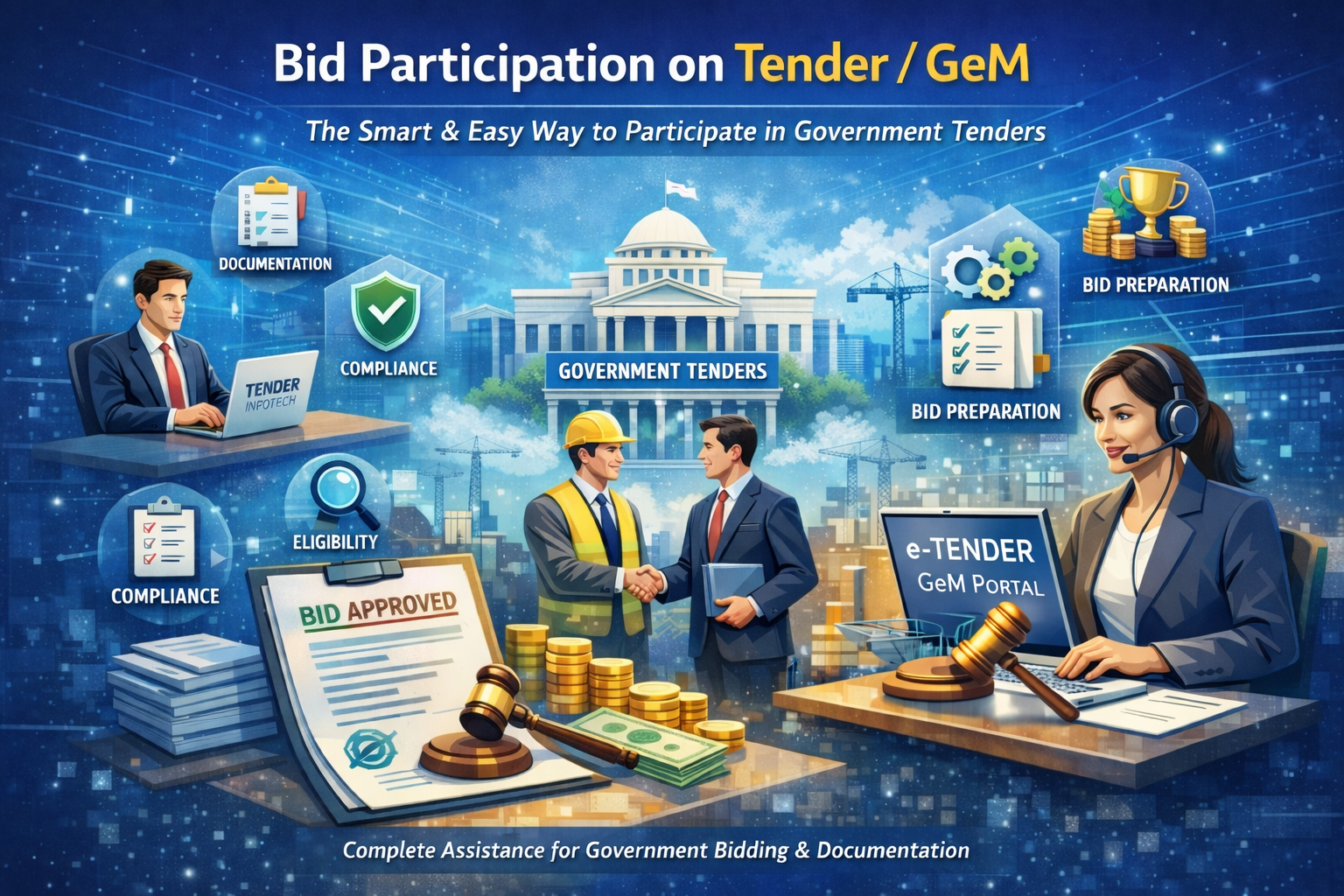 Bid Participation on Tender GeM